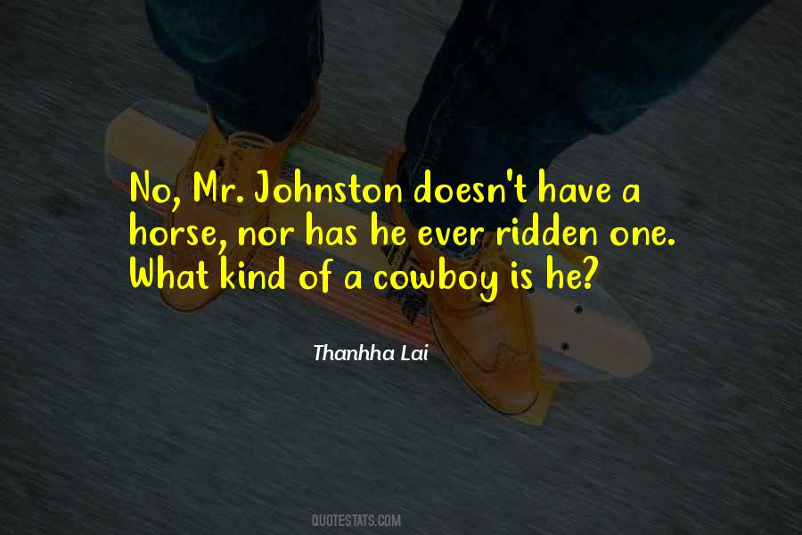 Horse Cowboy Quotes #811064