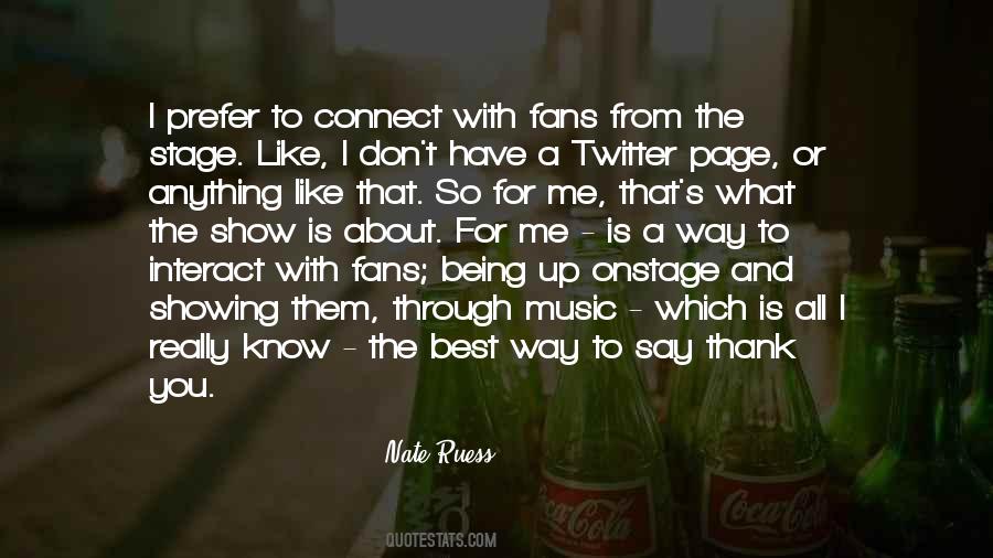 Interact With Me Quotes #1486734