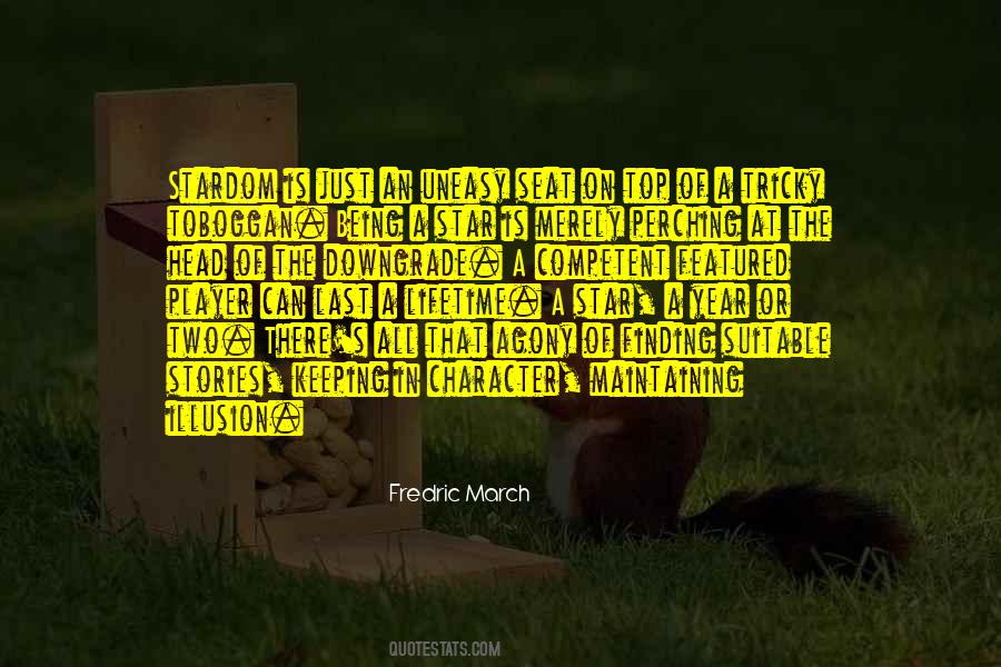 Being At The Top Quotes #1114142