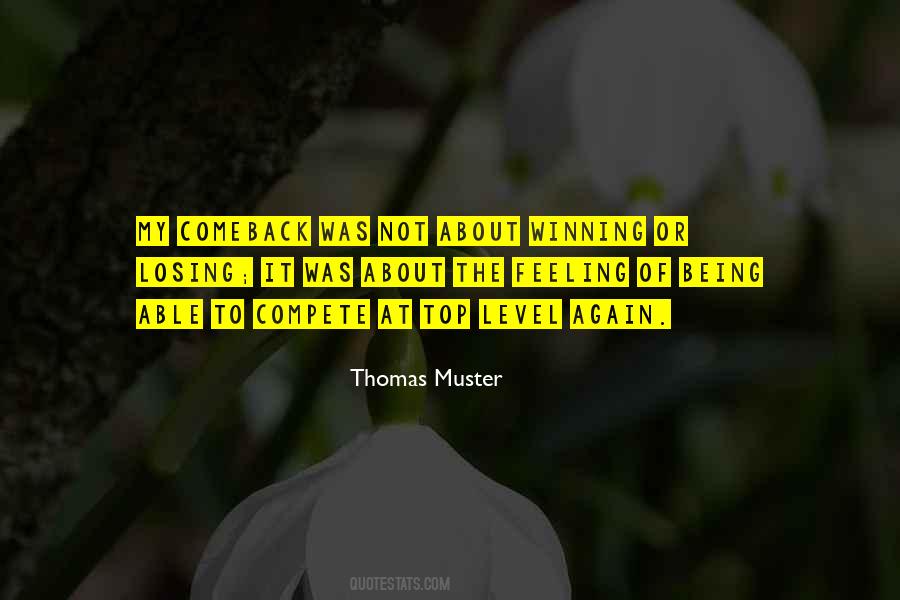 Being At The Top Quotes #736830