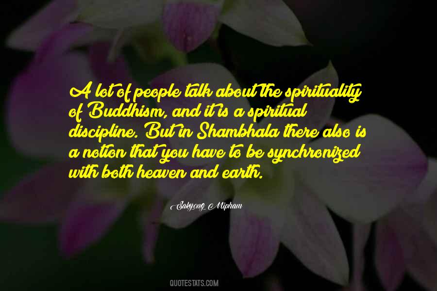 Buddhism Spiritual Quotes #1418418