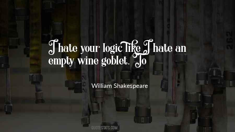 Quotes About Goblet #1553410