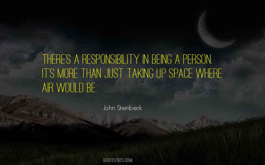 Taking Up Space Quotes #941677
