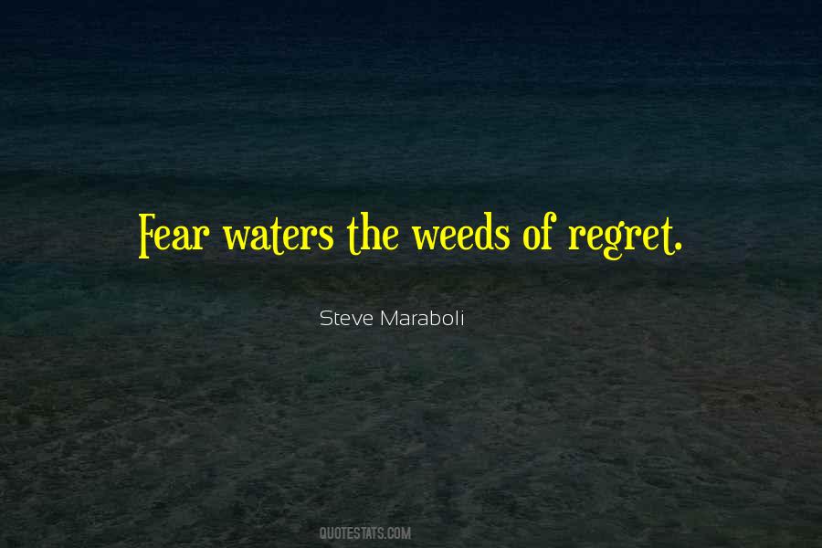 Fear Regret Quotes #630962
