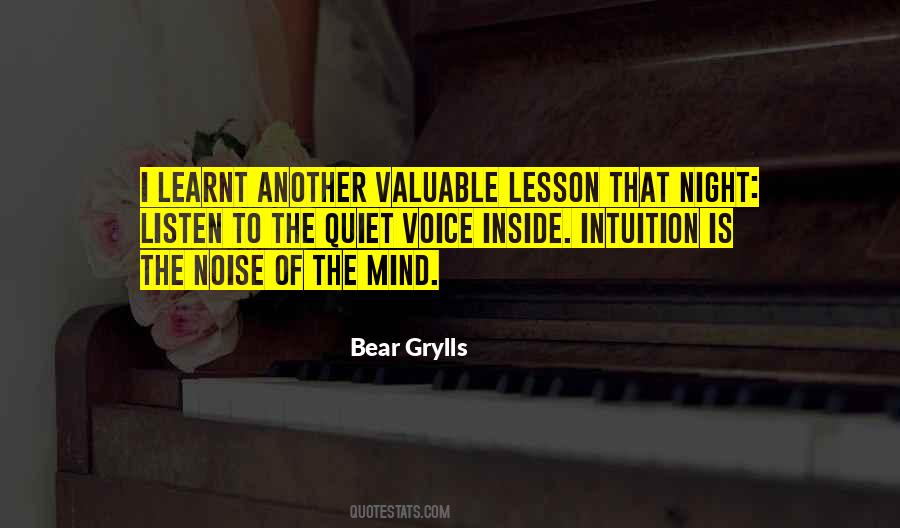 Quiet Of The Night Quotes #1178673
