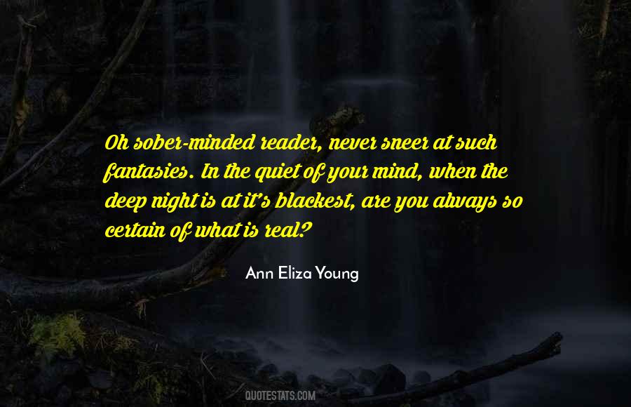 Quiet Of The Night Quotes #1697473