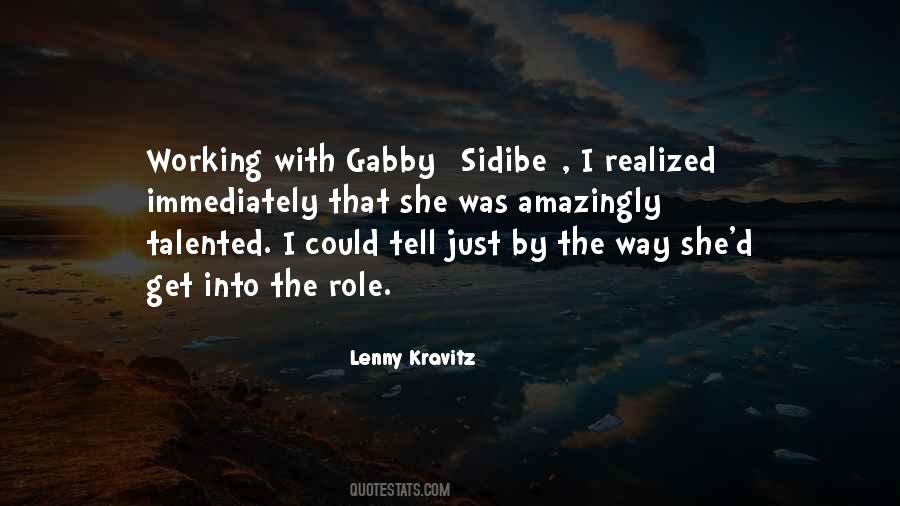 Gabby Quotes #427719