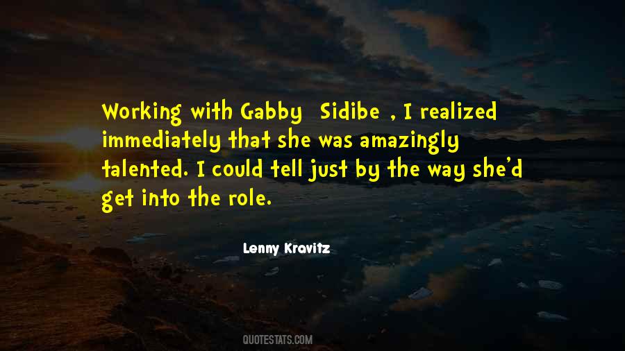 Gabby Sidibe Quotes #427719