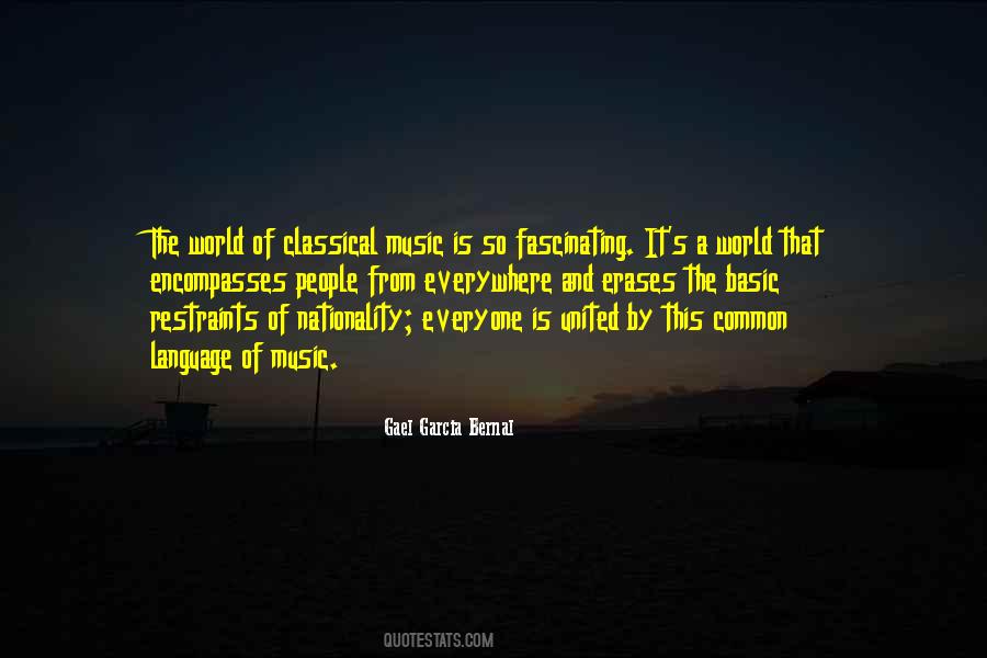 Quotes About Music And Language #1339927