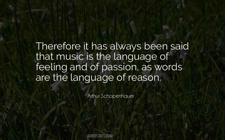 Quotes About Music And Language #1575052
