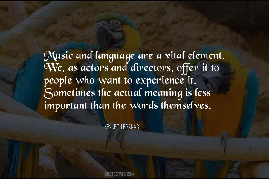Quotes About Music And Language #240998