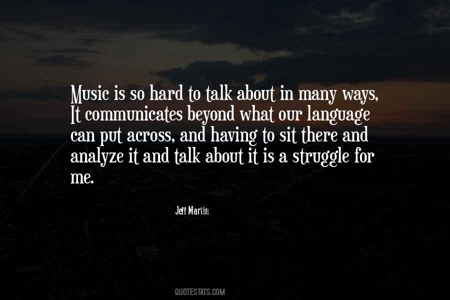 Quotes About Music And Language #272436