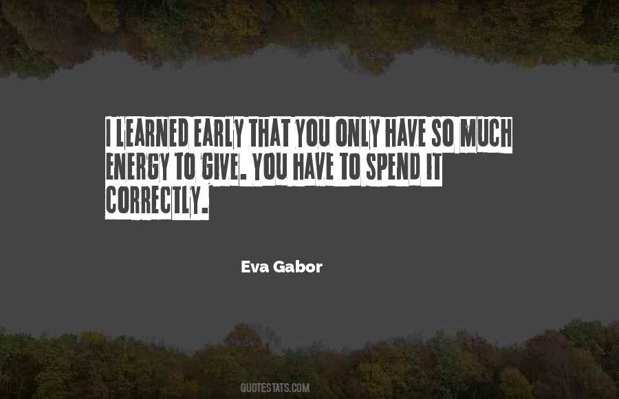 Gabor Quotes #1085662