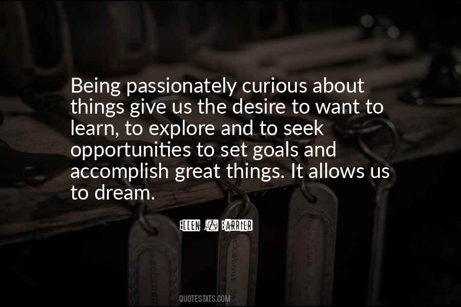 Quotes About Goals Dreams #95455