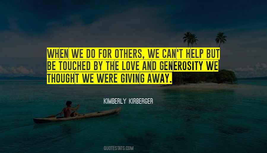 Generosity Giving Quotes #1389924