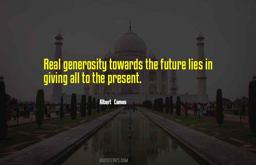 Generosity Giving Quotes #1685526