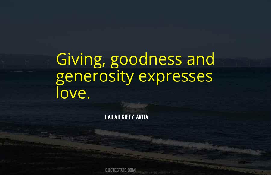 Generosity Giving Quotes #840976