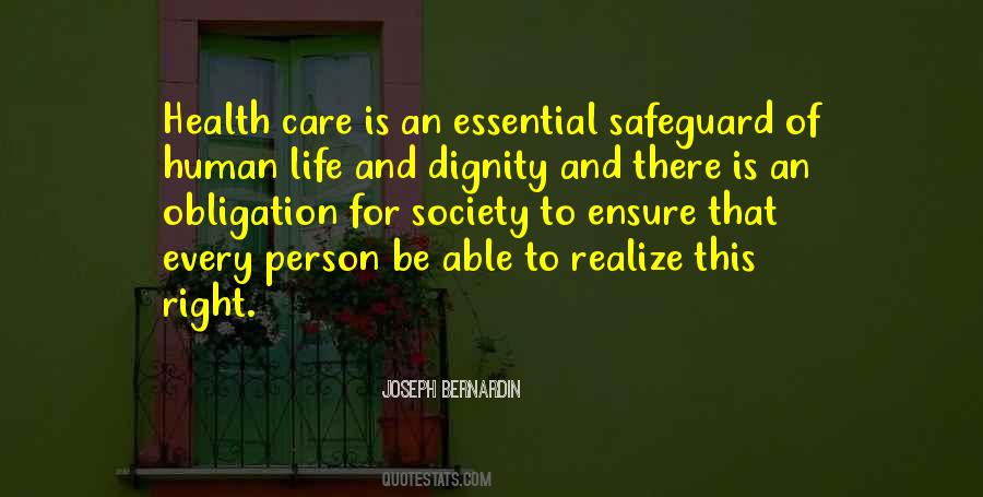 Care Of Life Quotes #192288