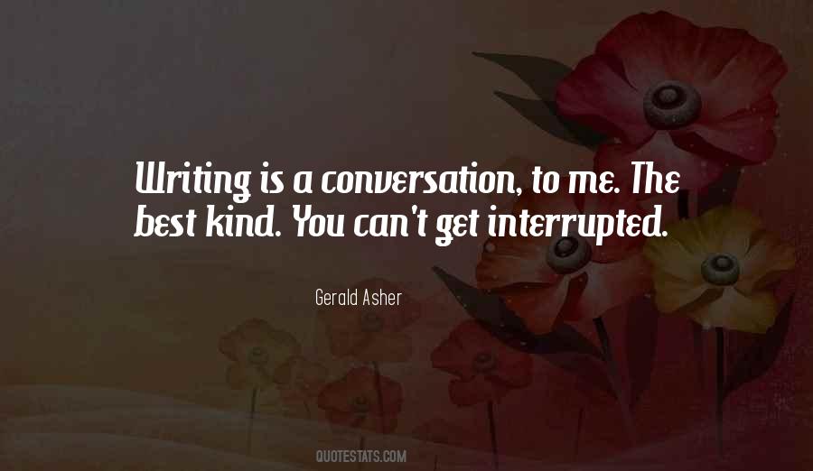 The Best Conversation Quotes #1786304