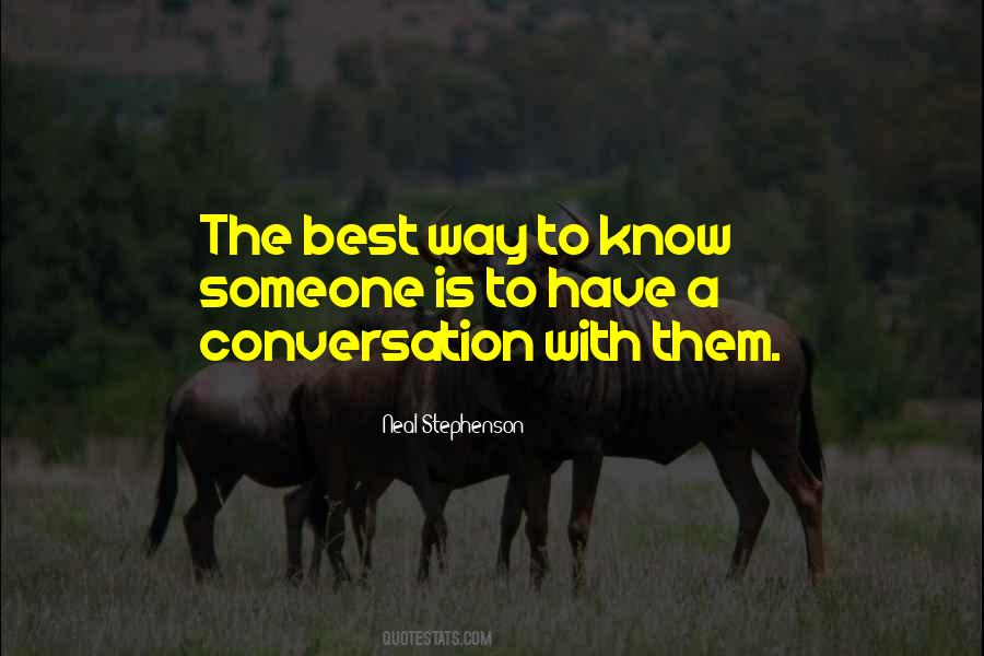 The Best Conversation Quotes #431265
