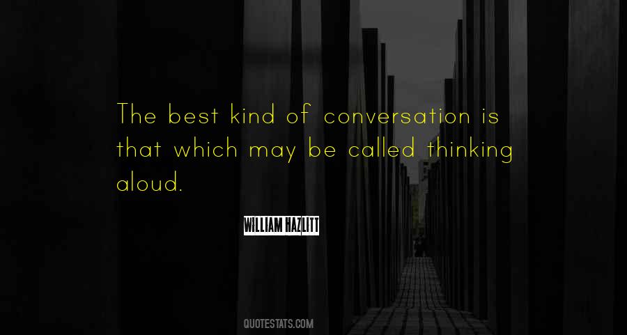 The Best Conversation Quotes #713551