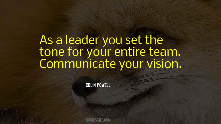 Team Vision Quotes #1274936