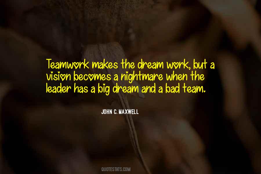 Team Vision Quotes #1867494