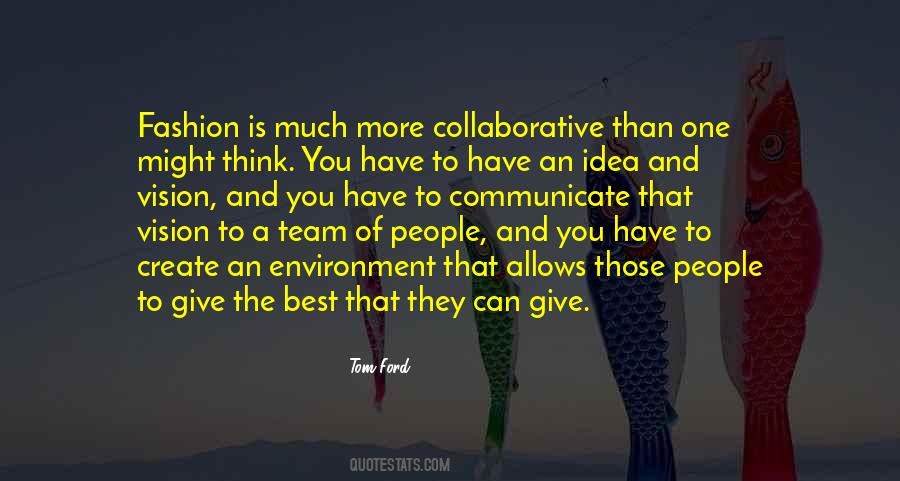 Team Vision Quotes #211832