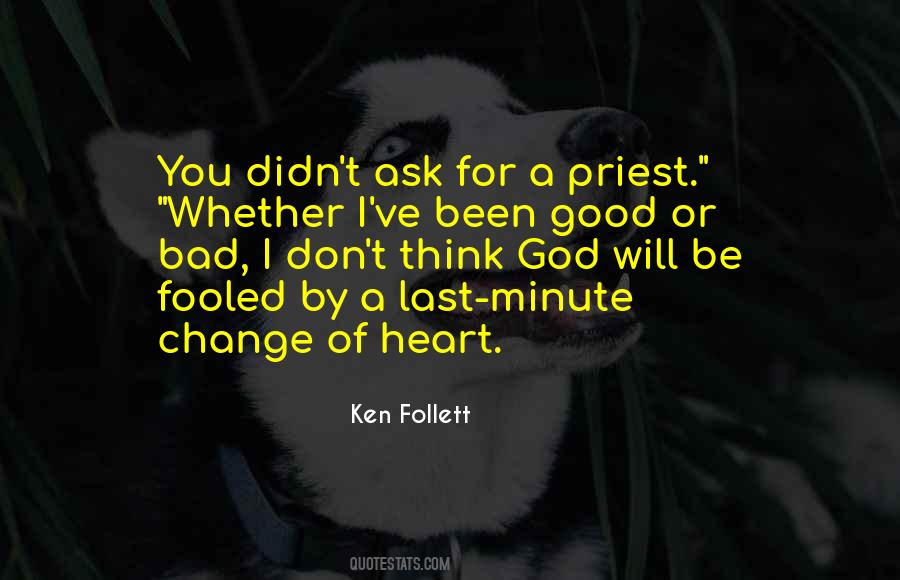 Good Priest Quotes #1369812