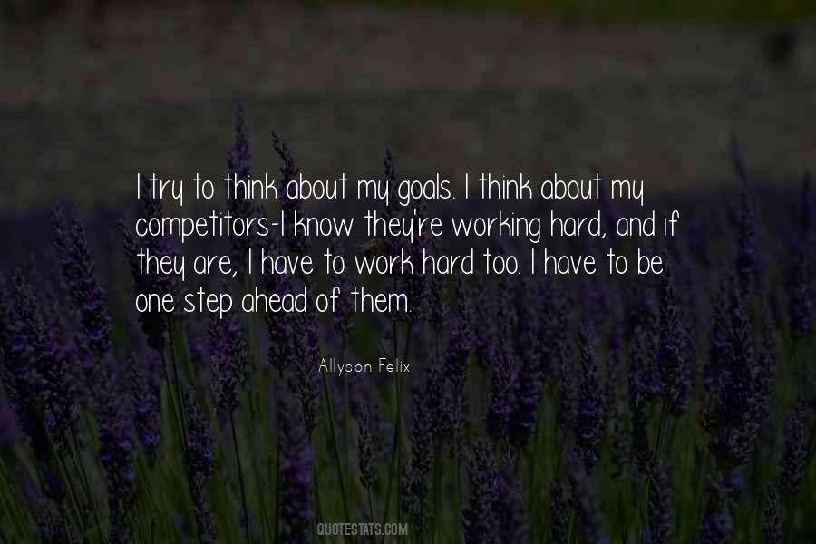 Quotes About Goals And Hard Work #1776009