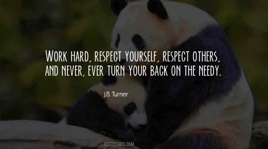 Work Hard On Yourself Quotes #1580768