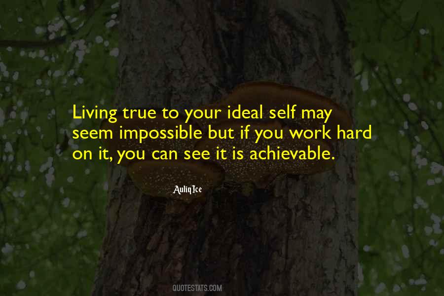 Work Hard On Yourself Quotes #1594417