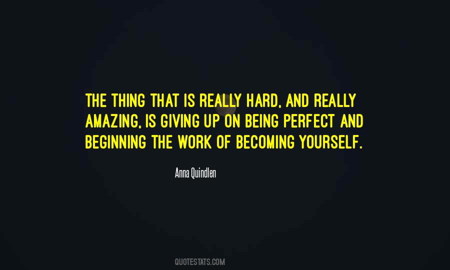 Work Hard On Yourself Quotes #1777191
