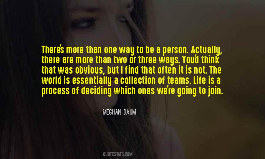 Three Person Quotes #133020