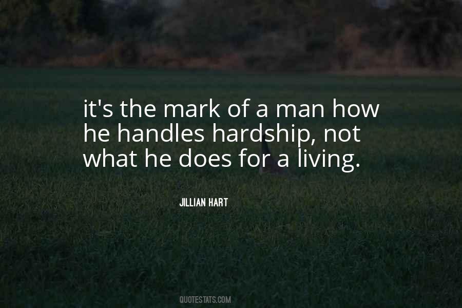 Mark Of A Man Quotes #1094562