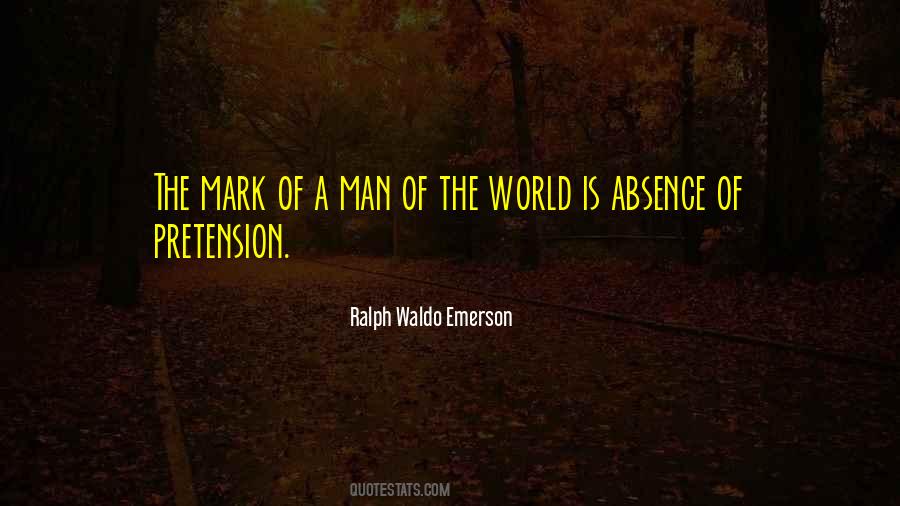 Mark Of A Man Quotes #1208809