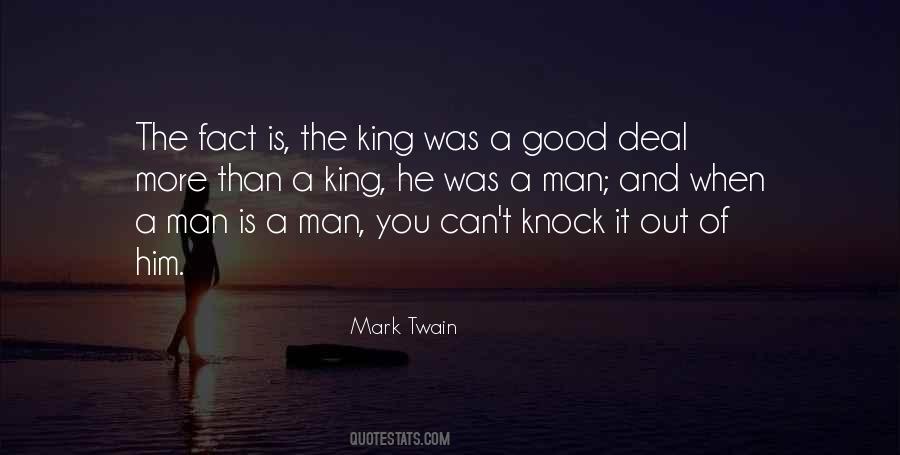 Mark Of A Man Quotes #510624