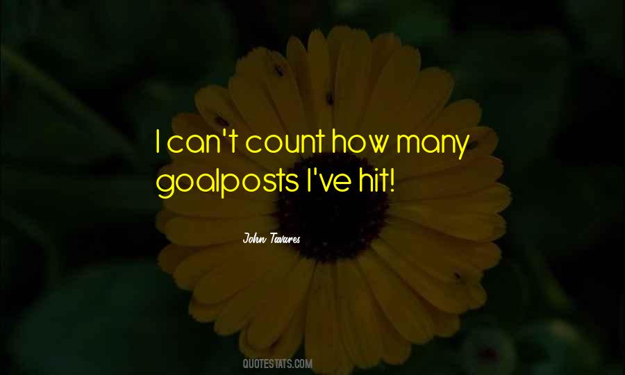 Quotes About Goalposts #1661898