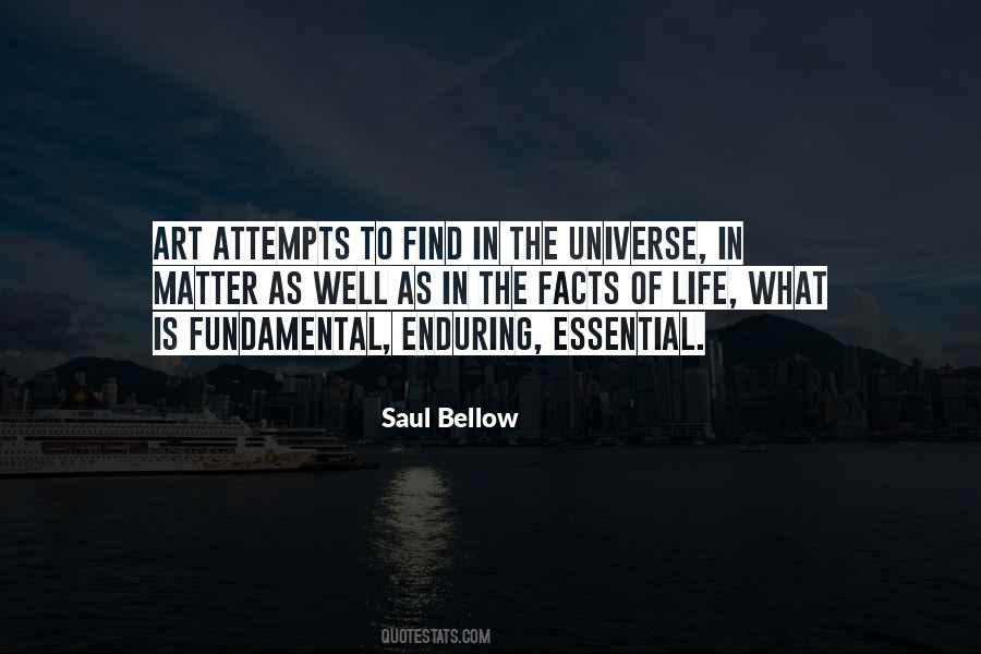 Fundamentals Of Life Quotes #1333427
