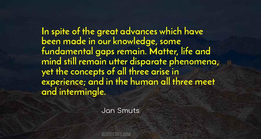 Fundamentals Of Life Quotes #1708296