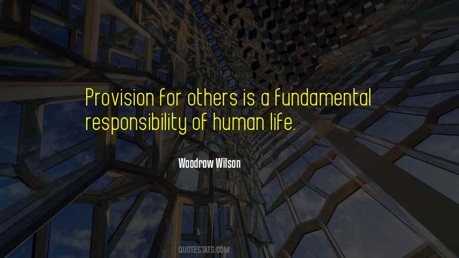 Fundamentals Of Life Quotes #469818