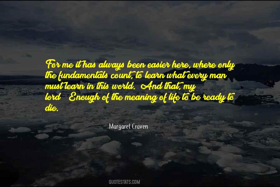Fundamentals Of Life Quotes #587368