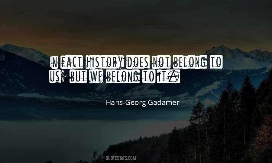 Gadamer Quotes #639709