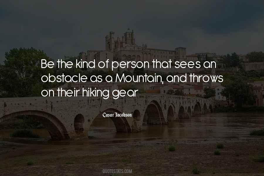 On Mountain Quotes #167895