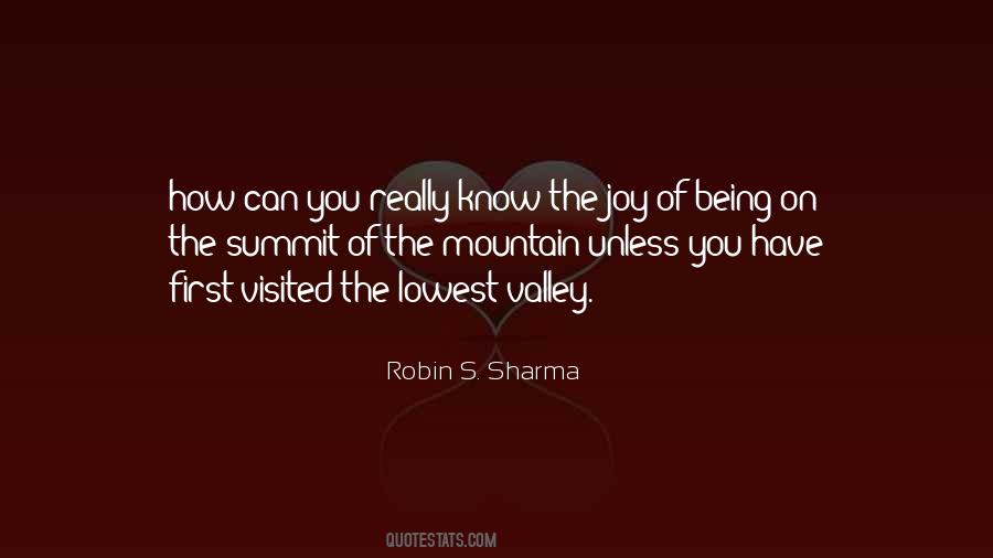 On Mountain Quotes #294105