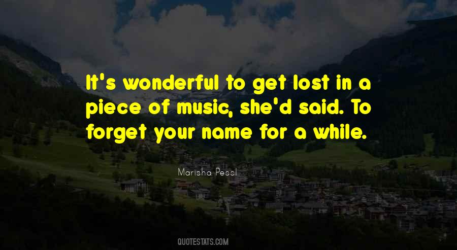 Wonderful Music Quotes #797388