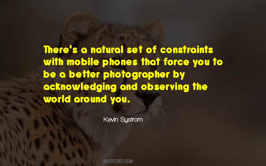 With The Photographer Quotes #1117417