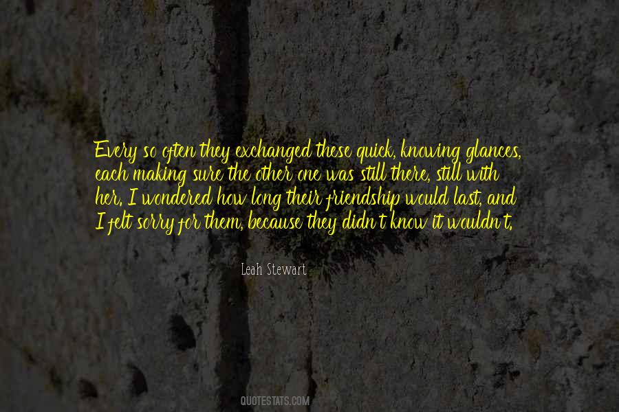 Friendship Sorry Quotes #339888