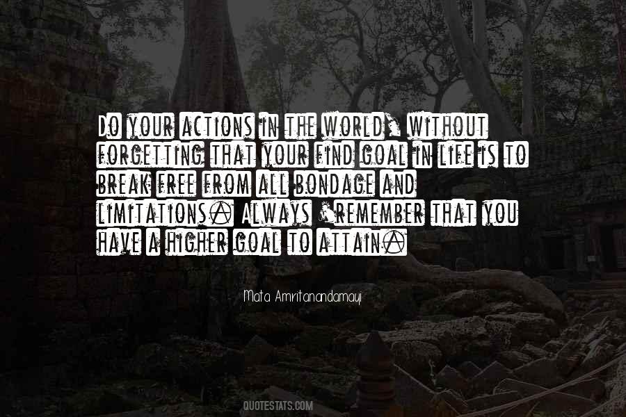 Quotes About Goal In Life #271237