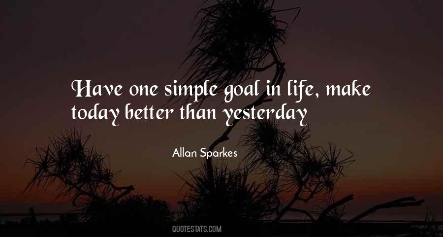 Quotes About Goal In Life #697935